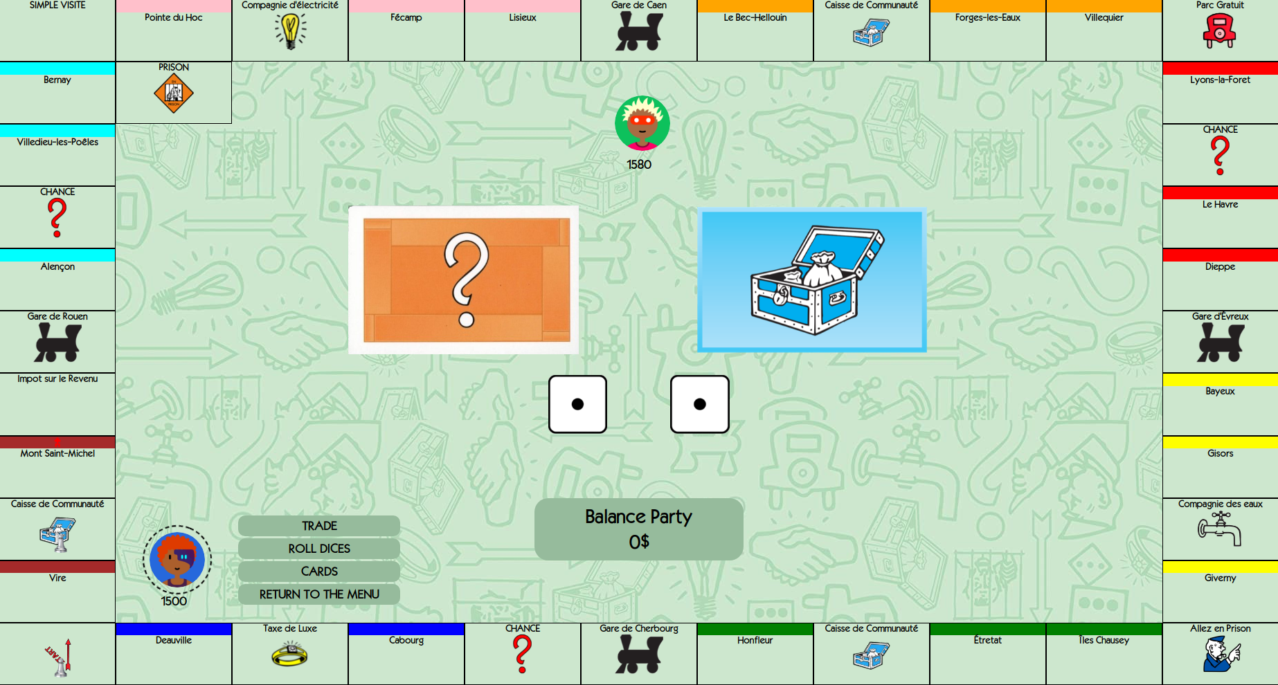 Monopoly Board screenshot